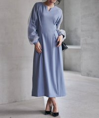 Ranan/ラナン RANAN 袖チュール重ねワンピース/506693020