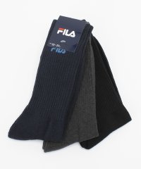 FILA socks Mens/足底パイル ソックス 27cm丈　3足組 メンズ/506789823