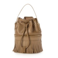 cache cache/カシュカシュ cache cache ボールチェーンポイントタッセルドロストショルダーバッグ/506892284