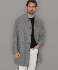 MACKINTOSH LONDON/【MACKINTOSH】【HUMBIE/ハンビー】ウール千鳥ショートステンカラーコート/506899657