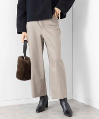 MICHEL KLEIN/リヨセルデニムセミワイドパンツ/506974953