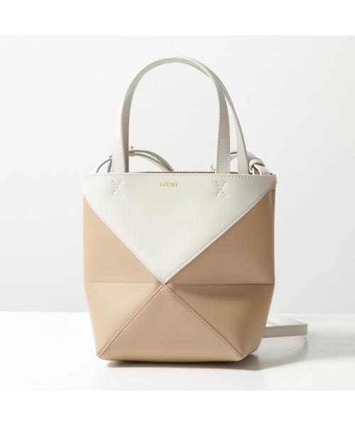 アウトレット【LOEWE】PUZZLE FOLD TOTE MINI BAG A779V25X07 ロエベ LOEWE LOEWE トートバッグ PUZZLE FOLD TOTE MINI