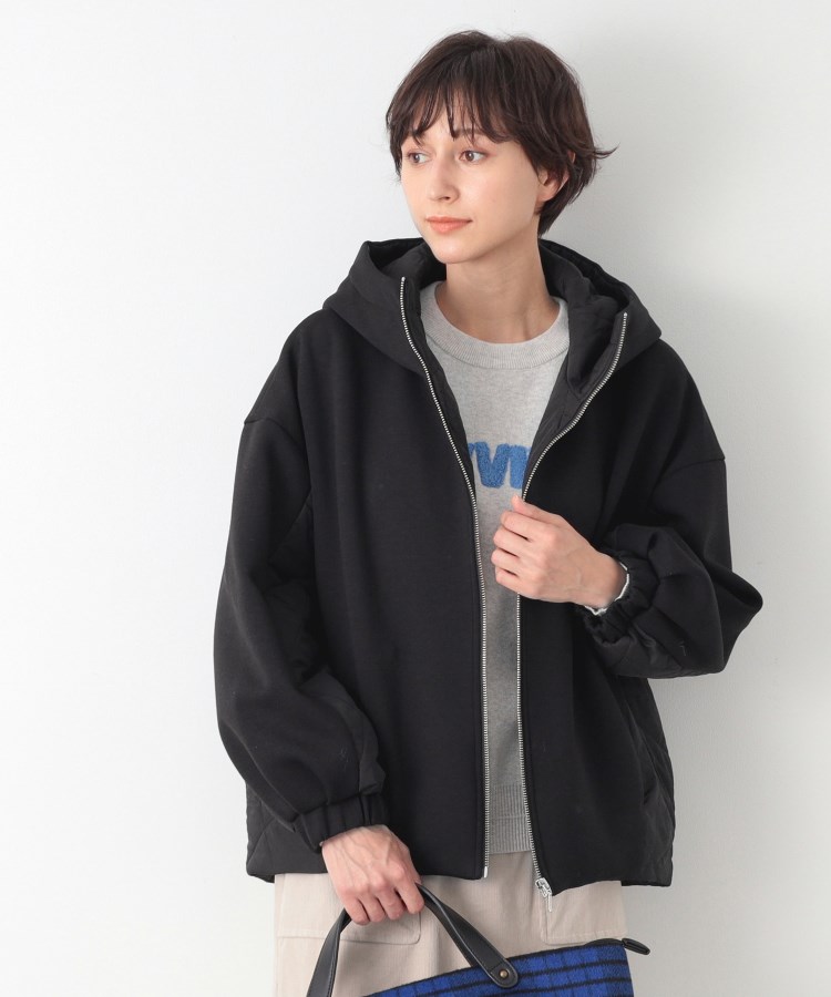 セール 50%OFF】キルトドッキングパーカブルゾン(506977228
