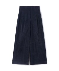 DES PRES/コットンレーヨンベルベット クロップドワイドパンツ/506977314