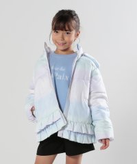 SHOO・LA・RUE(Kids) /【110－140cm/撥水】フード2WAY総柄フリルブルゾン/506978453