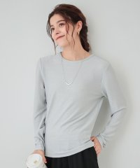SHOO・LA・RUE　DRESKIP/ラメクルーネックロングTシャツ/506978455