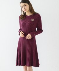 MISCH MASCH/ミッシュマッシュ MISCH MASCH ■2024秋冬新作■ブローチ付きAラインニットワンピース/MM447402/506978744