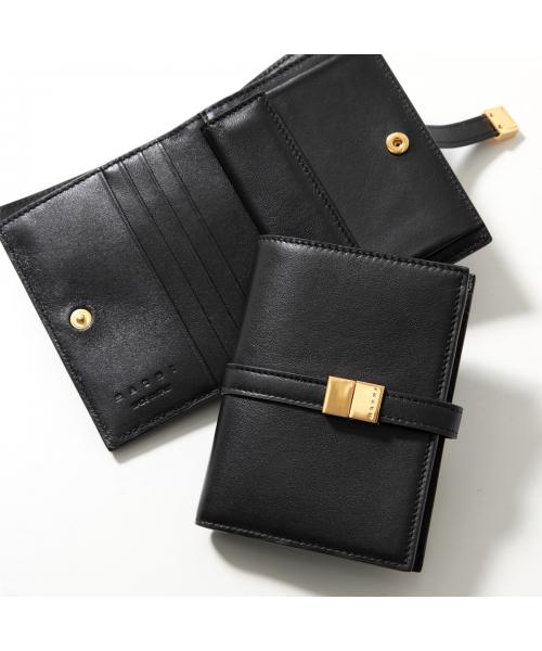 セール】MARNI 二つ折り財布 PFMO0103U1 P5298 レザー(506978774 セール】MARNI 二つ折り財布 PFMO0103U1 P5298 レザー(506978774