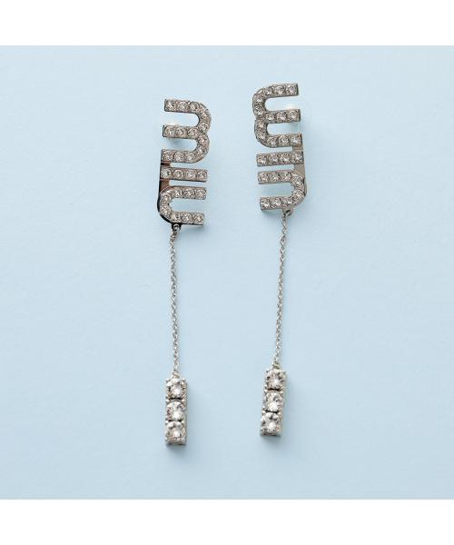 ミュウミュウ Miu Miu MIUMIU ピアス 5JO661 2DNC クリスタル ミュウミュウ Miu Miu MIUMIU ピアス 5JO661 2DNC クリスタル