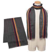 Paul Smith/ポールスミス Paul Smith マフラー ストライプ グレー メンズ PAUL SMITH M1A454D AS22 76A/506980694