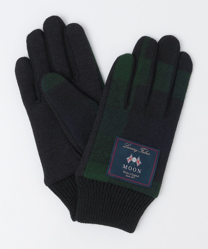 MOON ニット グローブ 手袋　SHIPS セール 40%OFF】SHIPS: MOON ニット グローブ(506981176