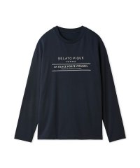 GELATO PIQUE HOMME/【HOMME】インレイワンポイントロンT/506981522