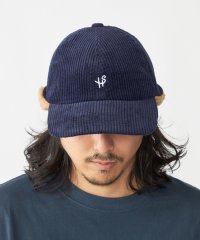 SHIPS MEN/【WEB限定】SHIPS: ワンポイント ロゴ 刺繍 コーデュロイ ボア オーバーフィット キャップ/506981595