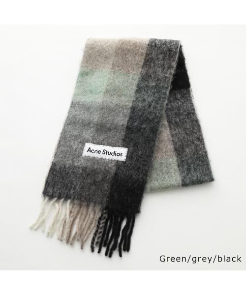 Acne Studios マフラー CA0084 チェック柄 大判(506982364 Acne Studios マフラー CA0084 チェック柄 大判(506982364