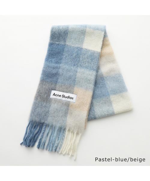 Acne Studios マフラー CA0084 チェック柄 大判(506982364 Acne Studios マフラー CA0084 チェック柄 大判(506982364