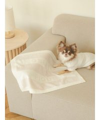 GELATO PIQUE CAT＆DOG/【CAT&DOG】スムーズィー2ボーダーブランケット/506982749
