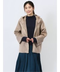 m.f.editorial/エムエフエディトリアル m.f.editorial 異素材切り替え フードブルゾン/506982799
