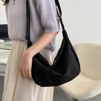 shoppinggo/ショッピングゴー shoppinggo ショルダーバッグ キャンバスバッグレディース メンズ 帆布 無地 肩掛け ファスナー 斜めがけ 通勤 通学 軽量 大人 /506983418