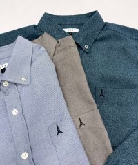 a.v.v (MEN)/【人気No1シャツ】エッフェル塔刺繍 起毛ストレッチシャツ/506758353