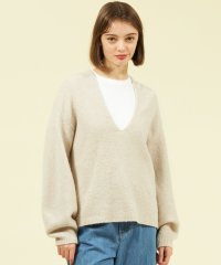 MACKINTOSH PHILOSOPHY/フラッフィーVネックニットプルオーバー/506776458