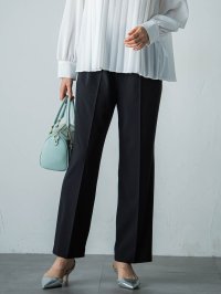 LAUTREAMONT/ロートレアモン LAUTREAMONT 【WEB＆一部店舗限定】カットジョーゼットバックスリットパンツ≪洗える≫/506978604