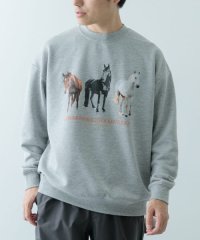 ITEMS URBAN RESEARCH/クルーネックスエット horse/506981577