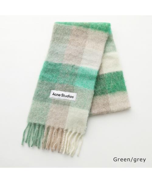 Acne Studios マフラー CA0084 チェック柄 大判(506982364 Acne Studios マフラー CA0084 チェック柄 大判(506982364
