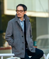 SHIPS MEN/SHIPS: スーパー120'S メルトン シングル ピーコート/506982525