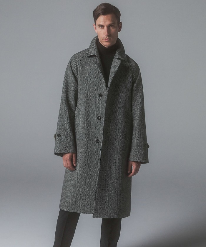 【タグ付き/定価7.7万円】GOTIRIKU（五大陸）ステンカラーコート コート｜五大陸(GOTAIRIKU)｜HANKYU MEN'S / 阪急メンズ