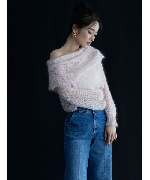 セール】【WEB限定サイズあり】ハイウエストフレアデニムパンツ
