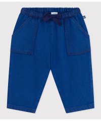 PETIT BATEAU/サージ織りパンツ/506983548