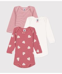 PETIT BATEAU/長袖ボディ３枚組/506983598