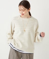 SHIPS Colors WOMEN/SHIPS Colors:フォックス アンゴラ ミックス クルーネック ニット/506983720