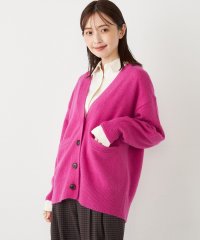 SHIPS Colors WOMEN/SHIPS Colors:フォックス アンゴラ ミックス Vネック カーディガン/506983723