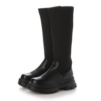 minia/ミニア minia ニットコンビロングブーツ(4033)/506983893