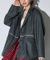 MAISON BREEZE reveur/MAISON BREEZE reveur ヘザーエステルツイル テーラードジャケット ダッドジャケット オーバーサイズ アウター DTK/506984424