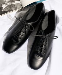 MAISON BREEZE/MAISON BREEZE レースアップシューズ ダンスシューズ シルバー フラットシューズ スクエアトゥ ホワイト ブラック 紐靴/506984427