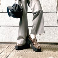 R&E/アールアンドイー R&E 【24AW新作】【R&E】トラックソールコインローファー/506985322
