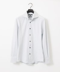 MICHEL KLEIN HOMME/《日本製》ジャージ長袖シャツ/506986020