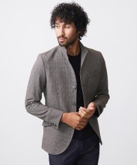 MICHEL KLEIN HOMME/スタンドカラーストレッチジャケット セットアップ/506986021
