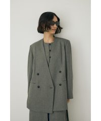 moussy/シーズンレスノーカラージャケット　リサイクルポリエステル使用/506986036