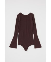 moussy/ニットボディスーツ　オーガニックコットン×再生繊維混/506986046