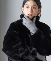 SHIPS WOMEN/カシミヤ ミックス ジャージ グローブ/506987058