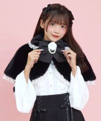 Secret Honey/シークレットハニー Secret Honey カメリアリボン付ファーケープ/506988335