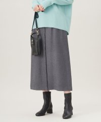 JIYU-KU(LARGE SIZE)/ブライトリングツイードストレート スカート/506989183