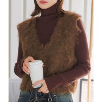 KOBE LETTUCE/コウベレタス KOBE LETTUCE シャギーニットベスト [N1098]/506901814