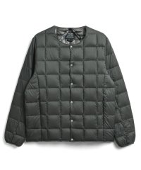GLOSTER/【TAION/タイオン】クルーネックボタン インナーダウンジャケット UNISEX/ユニセックス/506919332