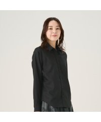 Pitta Re:)/ピッタリ Pitta Re:) 【Pitta Re:)】 ウールライク レギュラーカラー カジュアルシャツ 長袖 レディース/506965053