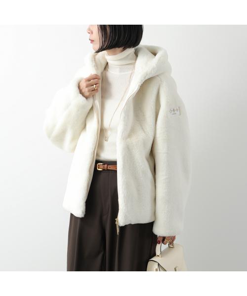 TATRAS ジャケット YUMOLA ユモラ ボア フード付き フーディ TATRAS ジャケット YUMOLA ユモラ ボア フード付き フーディ