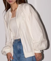 MAISON BREEZE reveur/MAISON BREEZE reveur シャイニー チュール ブルゾン ジャケット ライトアウター 軽羽織り 透け感 長袖 DTK/506988516